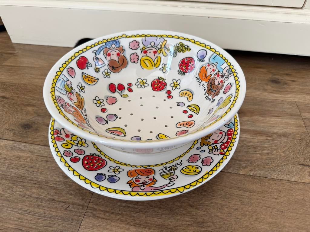 Blond Amsterdag fruittest, Ophalen, Zo goed als nieuw, Aardewerk, Blond Amsterdam