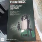 Nieuwe Ferrex vuilwater dompelpomp 1100W, Tuin en Terras, Waterpompen, Ophalen of Verzenden, Nieuw, Elektrisch, Dompelpomp