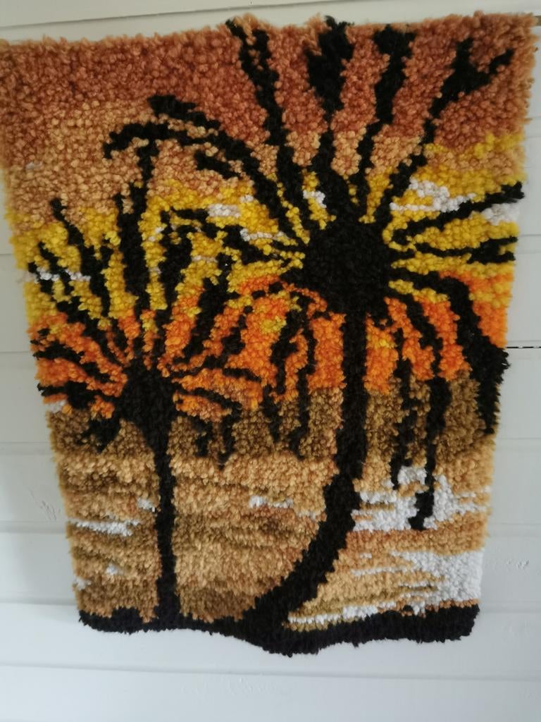 Retro wandkleed, Ophalen of Verzenden