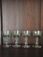 Uranium borrelglazen 4 stuks Vintage zonder schade, Ophalen of Verzenden