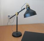 Ikea Ranarp bureaulamp in het zwart, Ophalen, Zo goed als nieuw, Metaal, Minder dan 50 cm