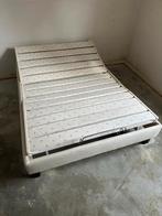 Zo goed als nieuw Treca boxspring twijfelaar met matras, Ophalen, Verstelbaar, Beige, Luxe