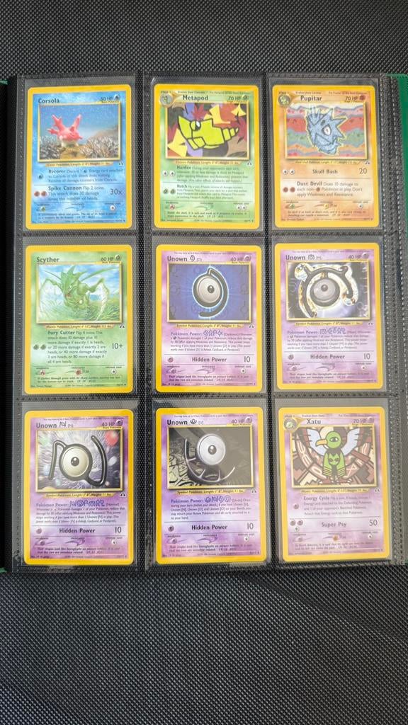 Pokemon kaarten - Neo Discovery, Hobby en Vrije tijd, Verzamelkaartspellen | Pokémon, Ophalen of Verzenden, Zo goed als nieuw