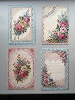 Brocante kaarten set van 4 nr3, Antiek en Kunst, Ophalen of Verzenden