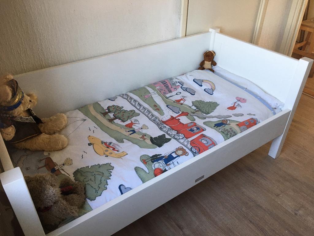 Bopita kajuitbed/kleuterbed, Kinderen en Baby's, Kinderkamer | Bedden, Ophalen, Gebruikt, 70 tot 85 cm, 140 tot 160 cm