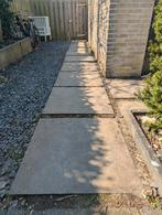 Gratis: mooie grijze terrastegels 90x90 cm, Ophalen, Gebruikt, Beton, Terrastegels