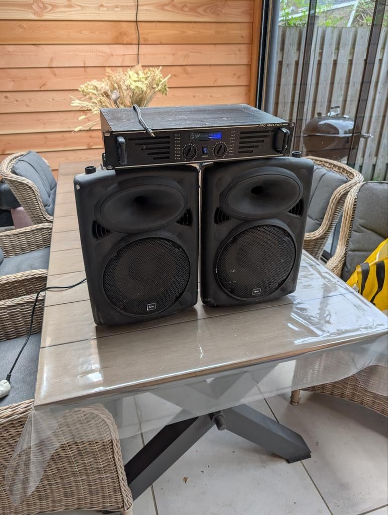 Qtx speakerset, Ophalen, Gebruikt, Overige merken