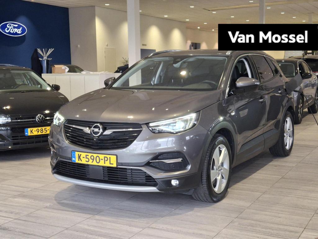 Opel Grandland X 1.6 Turbo Hybrid Business Elegance | Trekha, Auto's, Opel, Euro 6, 4 cilinders, Leder en Stof, Lichtsensor