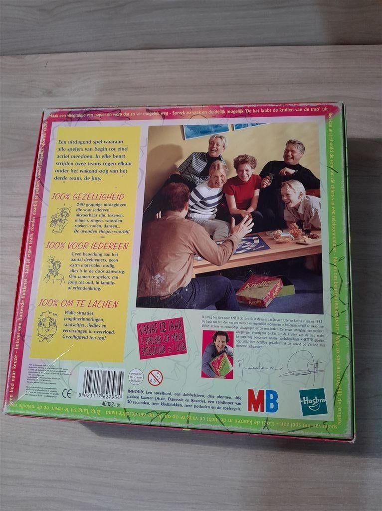 Knetter een te gek spel - s5440, Hobby en Vrije tijd, Gezelschapsspellen | Bordspellen, Ophalen of Verzenden, Zo goed als nieuw