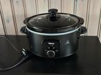 Tristar Slowcooker 3 liter - Zwart, Ophalen of Verzenden, Zo goed als nieuw