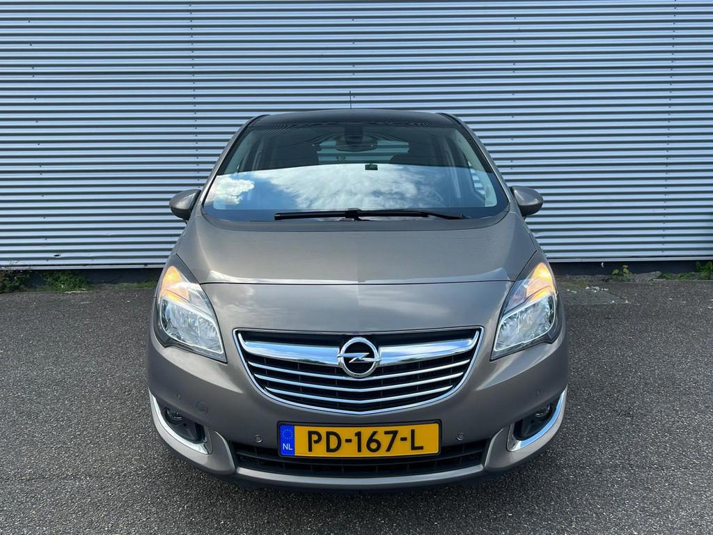 Opel Meriva 1.4 Turbo Cosmo / Navi / Cruise / Pano / Trekhaa, Voorwielaandrijving, Gebruikt, 4 cilinders, Leder
