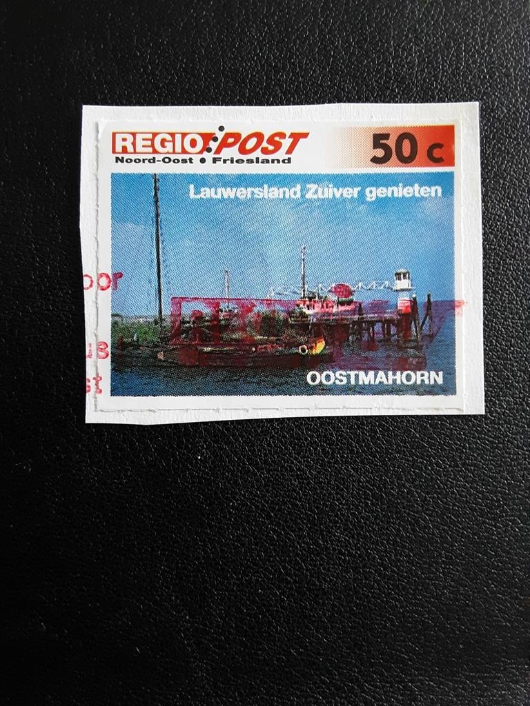 Regiopost. Lauwersland, Oostmahorn . ( gest), Ophalen of Verzenden