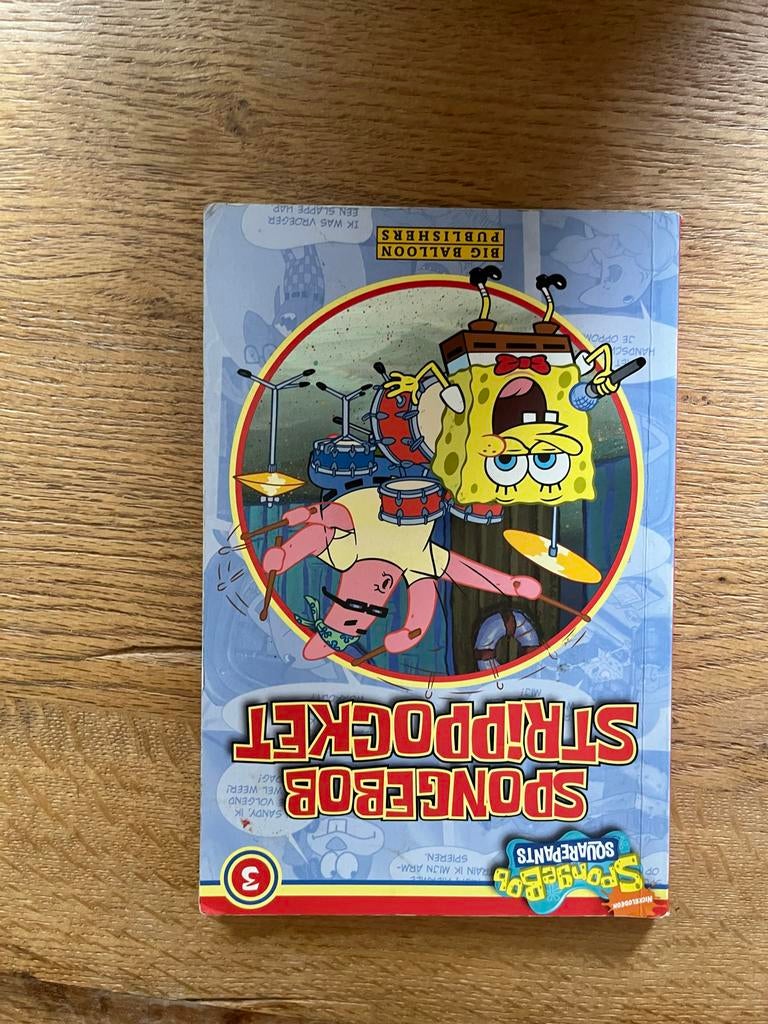 SpongeBob Stripboek 3, Eén stripboek, Ophalen of Verzenden, Gelezen