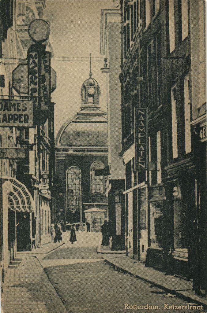 Rotterdam. Keizerstraat - ongelopen, Ophalen of Verzenden, Voor 1920, Ongelopen, Zuid-Holland