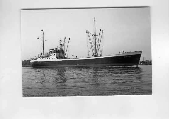 scheepvaart-foto-KNSM-amsterdam-thaletas 1955-1, Verzamelen, Scheepvaart, Ophalen of Verzenden, Zo goed als nieuw, Boek of Tijdschrift