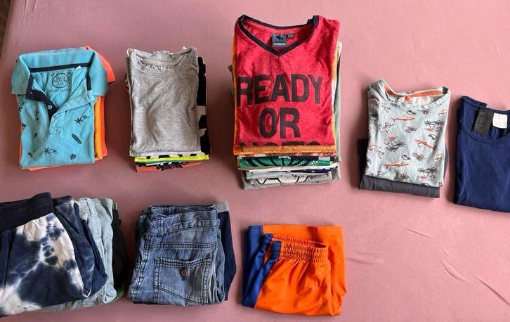 Groot Zomerkledingpakket Jongens Maat 134-140 (36 stuks), Kinderen en Baby's, Kinderkleding | Kinder-kledingpakketten, Gebruikt