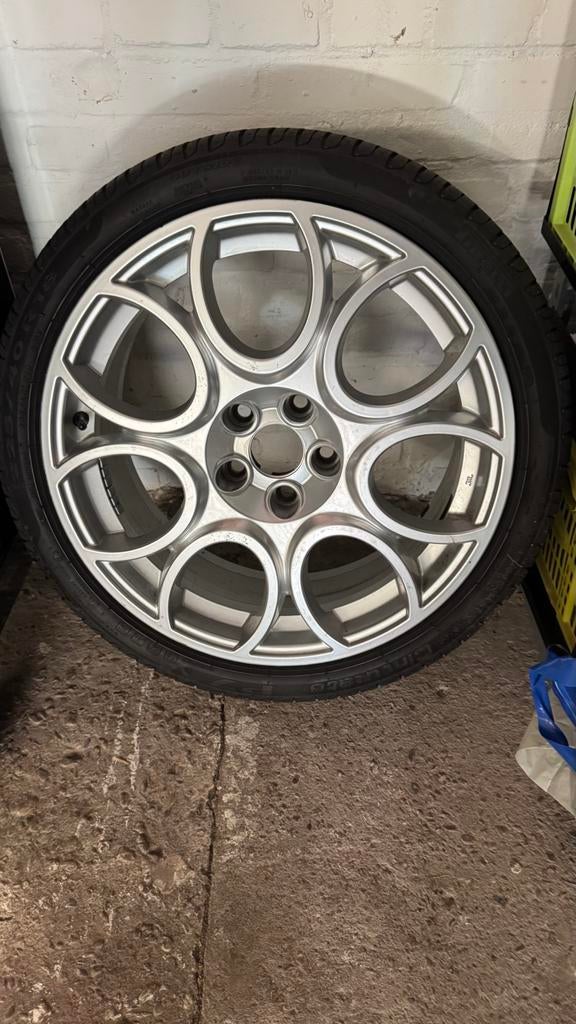 Velg+band Alfa Romeo Brera of 159, Ophalen of Verzenden, Gebruikt