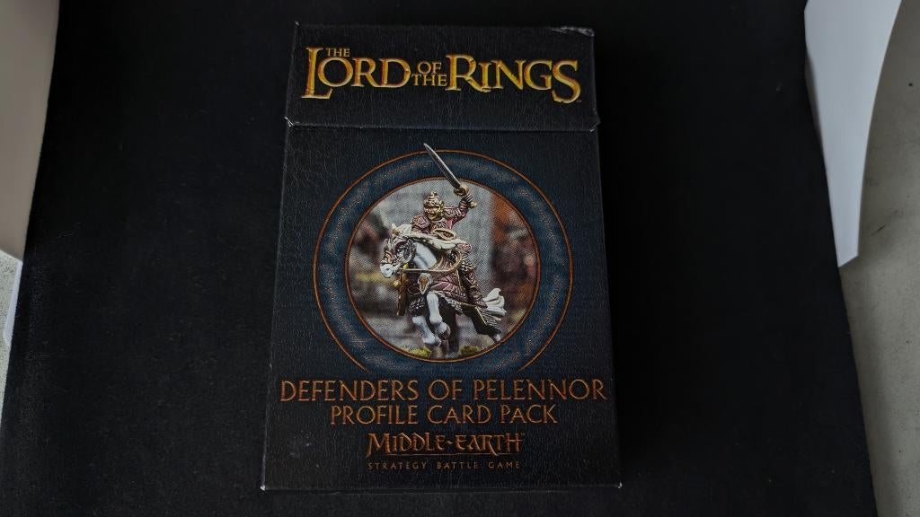 Defenders of Pelennor Profile Card Pack, Hobby en Vrije tijd, Wargaming, Ophalen of Verzenden, Nieuw