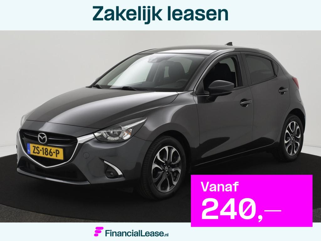 Mazda 2 1.5 Skyactiv-G TS+ AUTOM. NAVI|CLIMA|LED|BLIS|CRUISE, 1005 kg, Stof, Euro 6, 4 cilinders