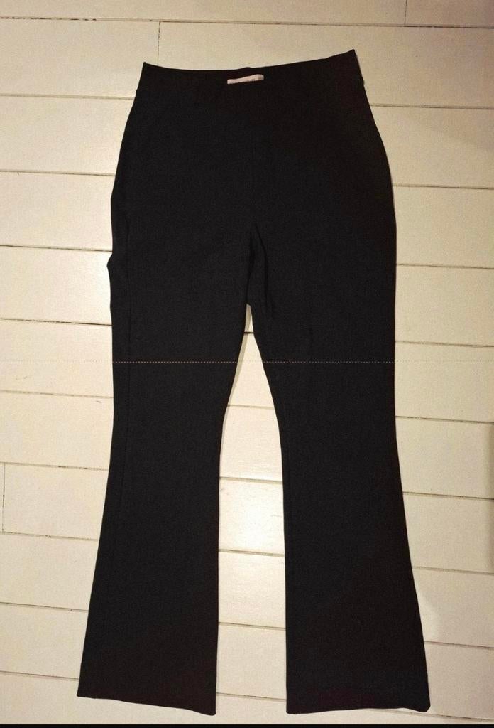 Studio Anneloes flared bonded broek zwart, Ophalen of Verzenden