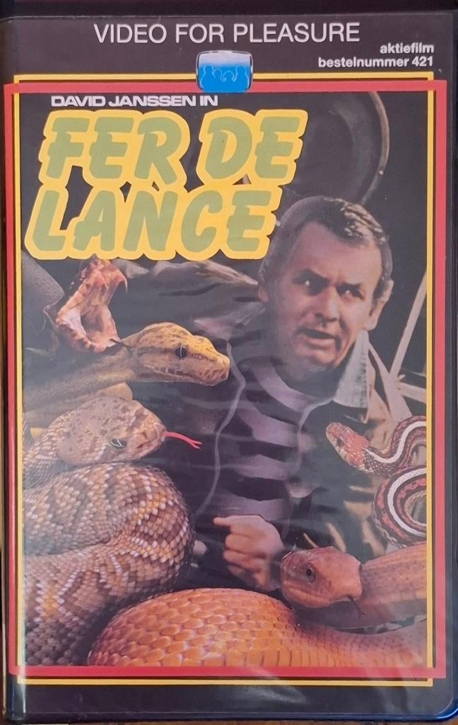 Fer de Lance - Video2000 - Video for Pleasure #421, Alle leeftijden, Ophalen of Verzenden, Zo goed als nieuw, Actie en Avontuur