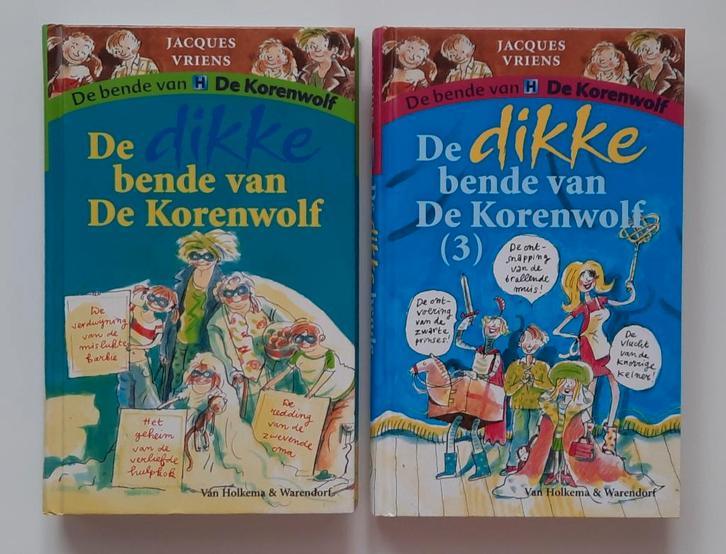De bende van De Korenwolf  omnibussen - Jacques Vriens, Boeken, Kinderboeken | Jeugd | onder 10 jaar, Zo goed als nieuw, Fictie algemeen