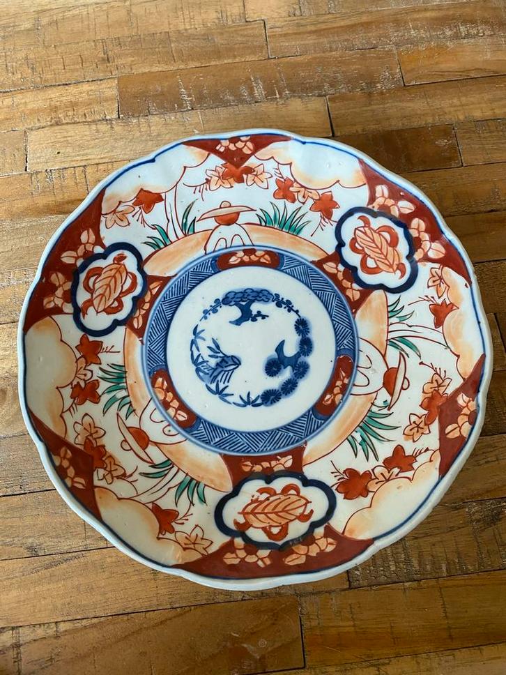 Antiek Japans Imari Bord, Antiek en Kunst, Antiek | Wandborden en Tegels, Ophalen