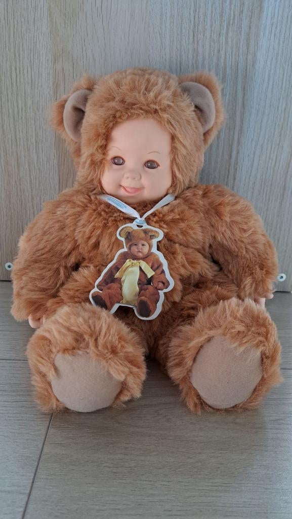 Anne Geddes beer 40cm, Ophalen of Verzenden, Zo goed als nieuw, Beer