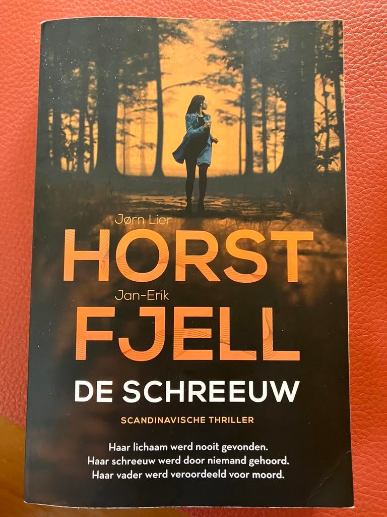 De schreeuw- Horst Fjell, Boeken, Thrillers, Ophalen of Verzenden, Zo goed als nieuw
