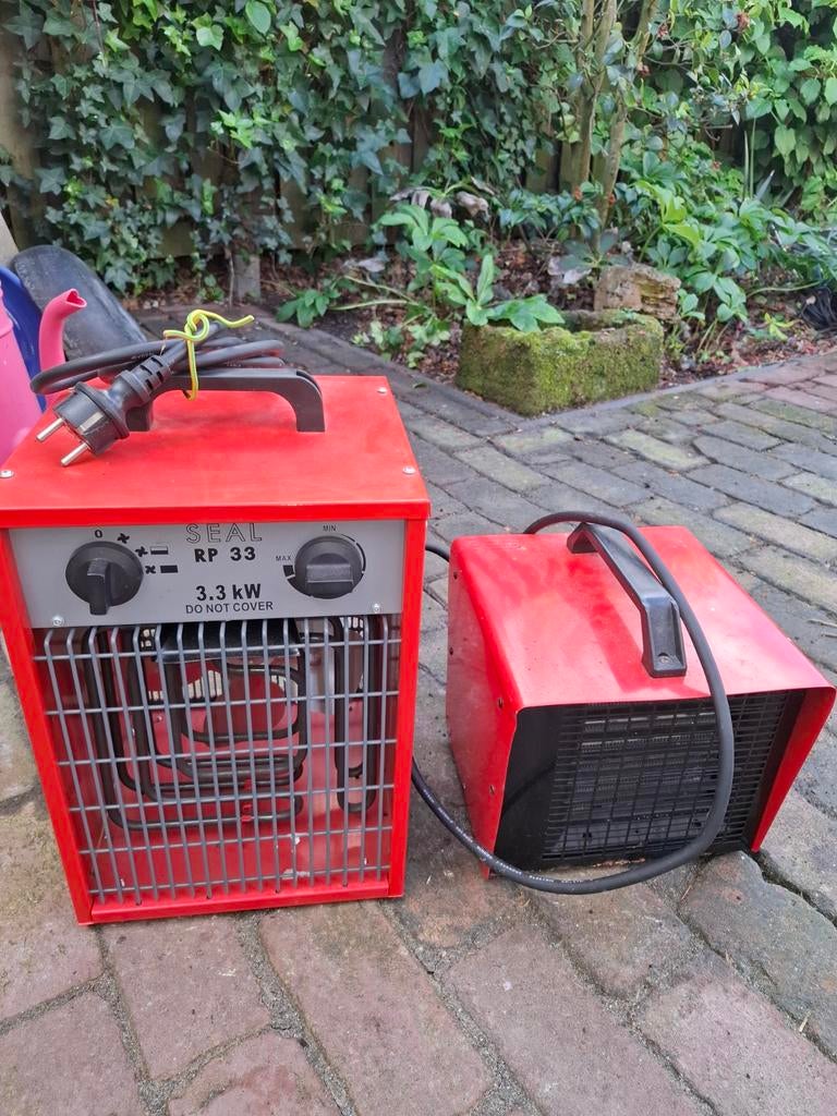 2x Seal RP 3.3 kW elektrische kachel, Gebruikt, Minder dan 30 cm, Kachel, Minder dan 60 cm