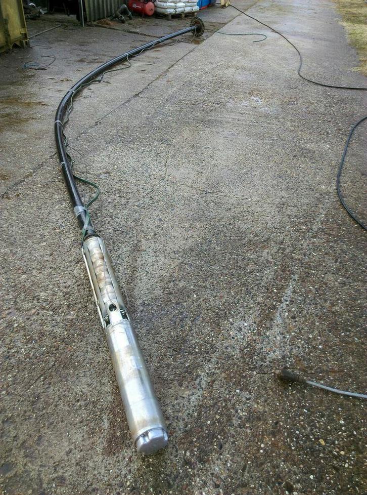 Bronpomp Grundfos max 60m³/h max 4,5 bar beregeningspomp, Tuin en Terras, Waterpompen, Zo goed als nieuw, Elektrisch, Bronpomp