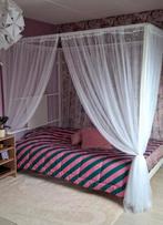 Hemel bed 140x200 ikea + lattenbodem, Huis en Inrichting, Slaapkamer | Bedden, Ophalen, Wit, Tweepersoons, 140 cm