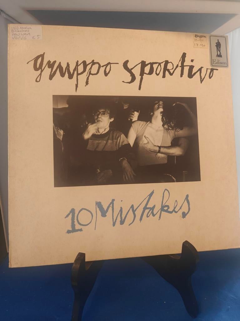 Gruppo Sportivo - 10 Mistakes LP, Ophalen of Verzenden, Zo goed als nieuw, 12 inch