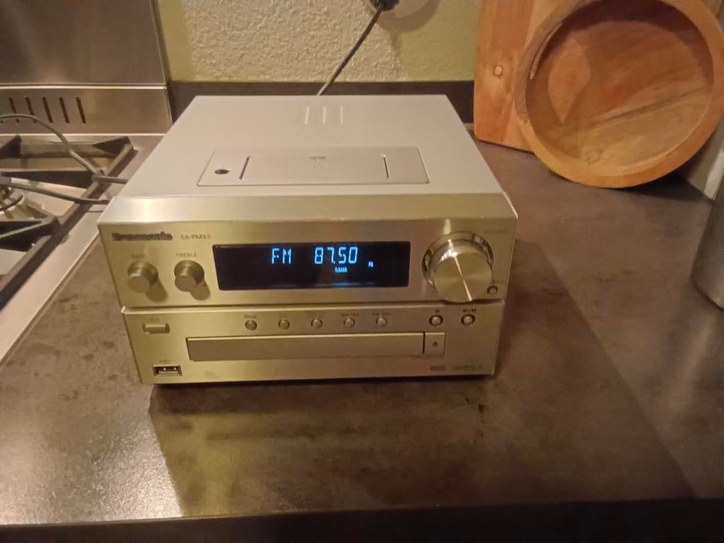 Panasonic SA-PMX5, Audio, Tv en Foto, Stereo-sets, Zo goed als nieuw, Microset, Cd-speler, Ophalen