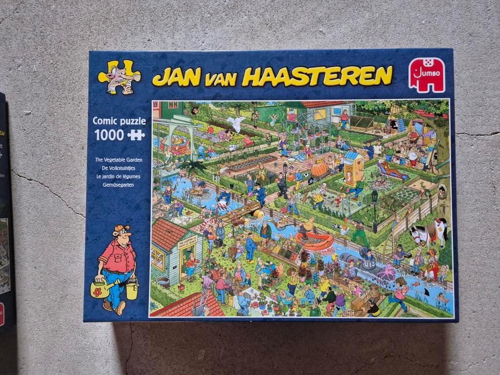 De volkstuintjes, Hobby en Vrije tijd, Ophalen, 500 t/m 1500 stukjes, Zo goed als nieuw