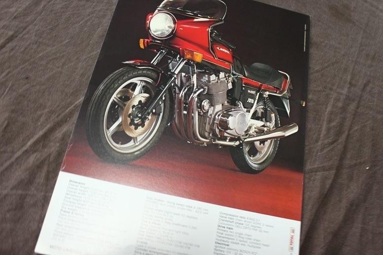 Laverda Jota 1000 motorfiets verkoop folder, Motoren, Handleidingen en Instructieboekjes, Ophalen of Verzenden, Overige merken
