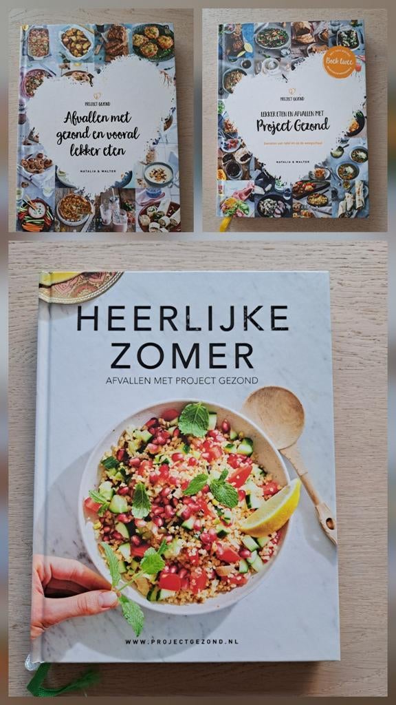3x Project Gezond, Boeken, Kookboeken, Ophalen of Verzenden, Zo goed als nieuw, Gezond koken