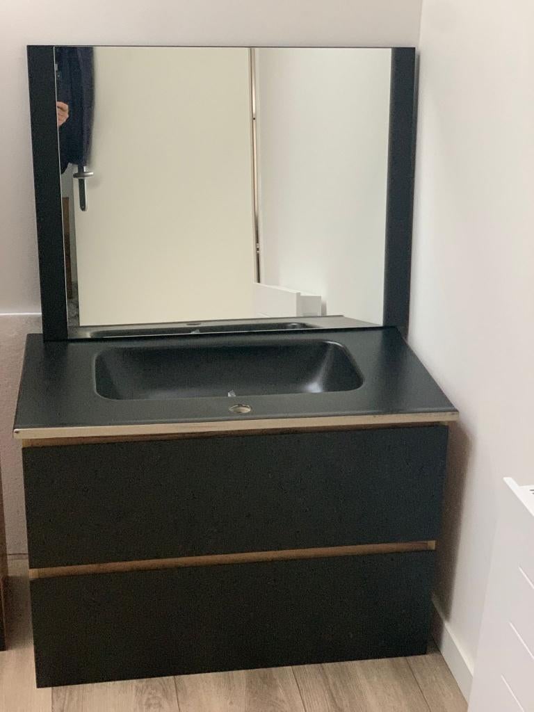 Nieuwe  Badkamermeubelset Milenio met Garantie bij Praxis, Ophalen, Nieuw, 50 tot 100 cm, Minder dan 100 cm