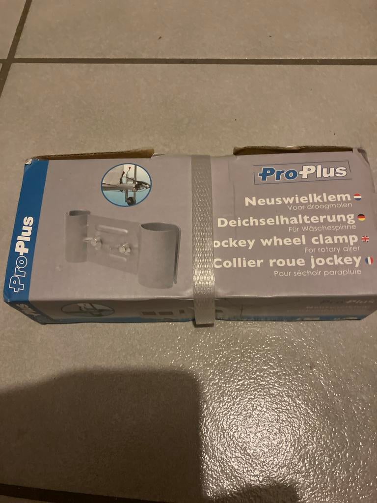 ProPlus Neuswielklem / Deichselhalterung voor droogmolen, Ophalen of Verzenden, Nieuw