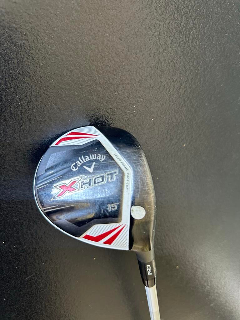 Callaway XHot Pro 3wood 15 graden Project X 6.0 PX v shaft, Ophalen of Verzenden, Gebruikt, Club, Callaway