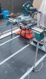 Makita LS0815FLNX Radiaal afkortzaag incl. onderstel, 70 mm of meer, Ophalen of Verzenden, Zo goed als nieuw, Afkortzaag