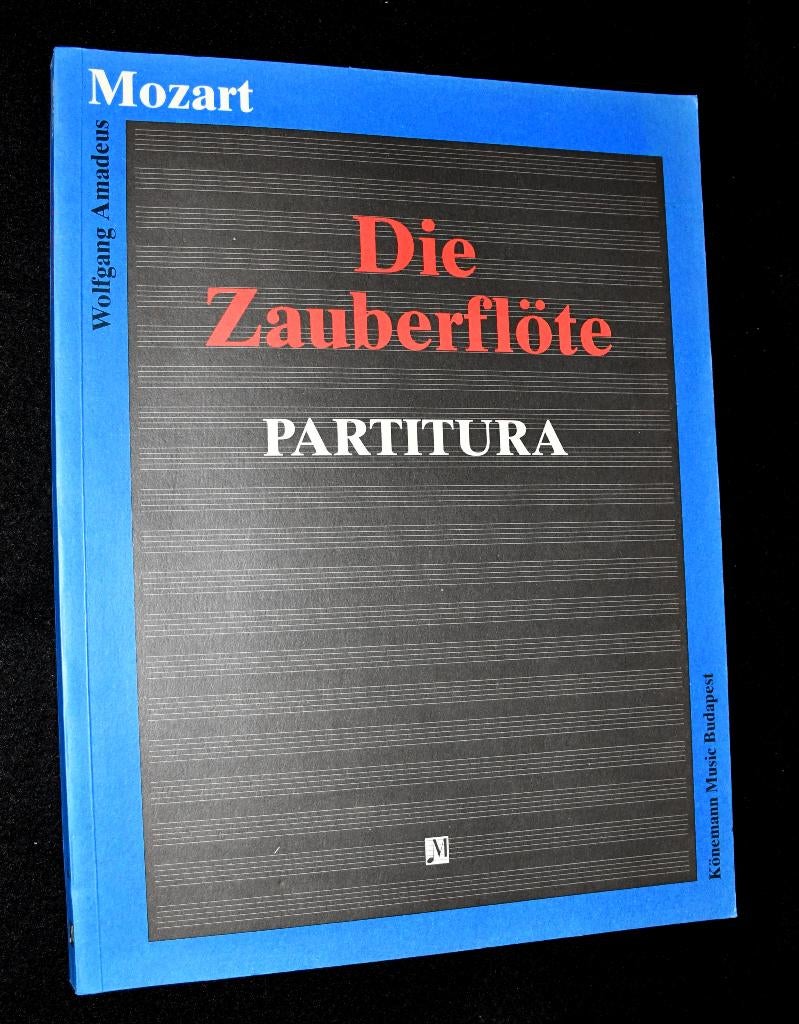 W.A. Mozart - Die Zauberflote - Partitura (Konemann Music Bu, Ophalen of Verzenden, Zo goed als nieuw, Artiest of Componist, Klassiek