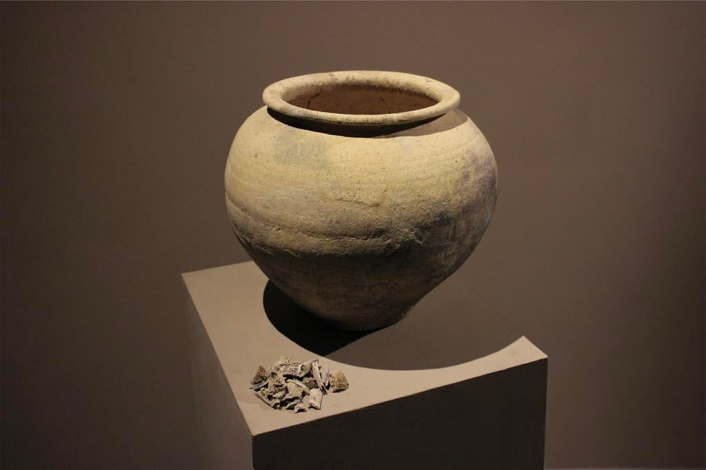 Bodemvonst - Grote Romeinse urn Xanten, Antiek en Kunst, Ophalen of Verzenden