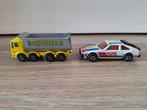 Matchbox AEC vrachtwagen en Toyota Supra sportwagen, Ophalen of Verzenden, Gebruikt