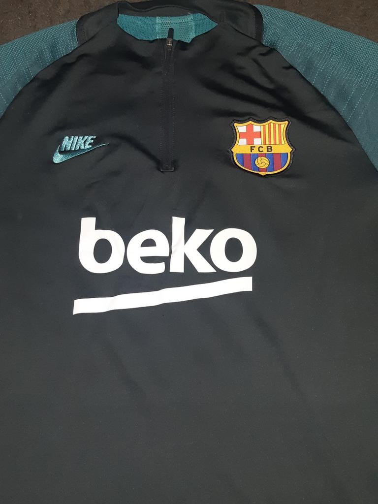 Fcb fc Barça shirt.  Maat m, Kleding | Heren, Sportkleding, Ophalen of Verzenden, Zo goed als nieuw, Blauw, Voetbal
