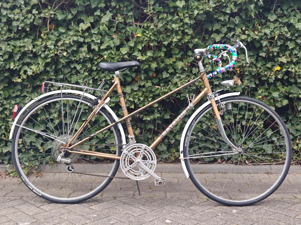 Vintage Batavus Fiets (uitvoering als racefiets), Fietsen en Brommers, Ophalen, Gebruikt, 10 tot 15 versnellingen, Batavus