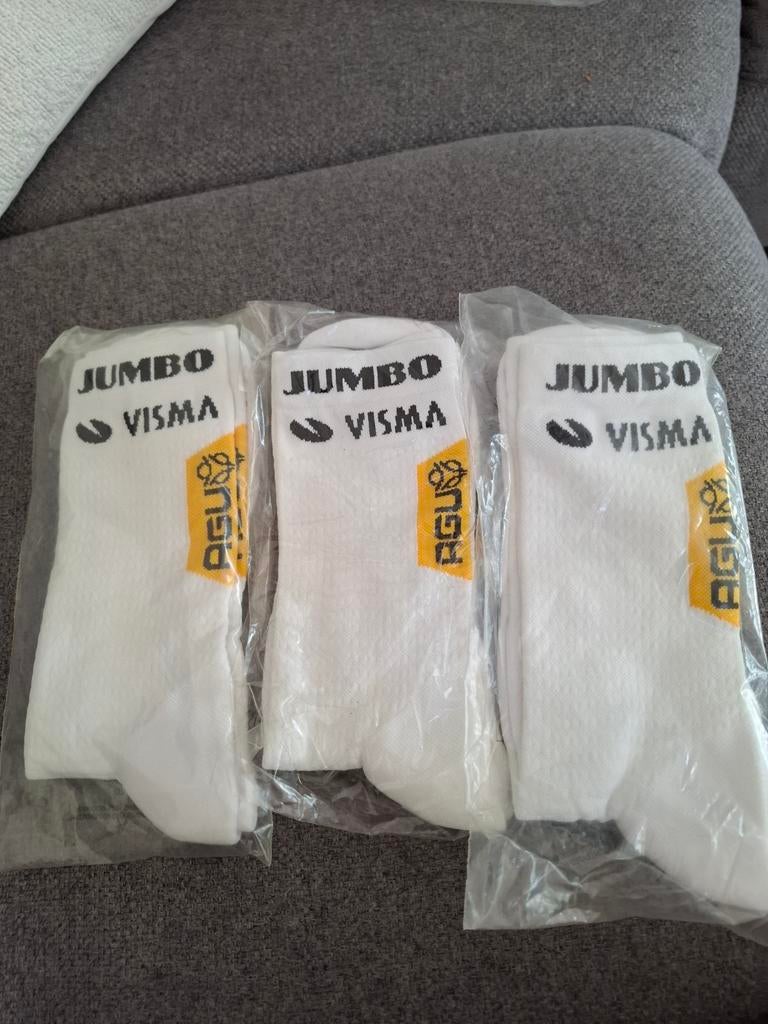 3 paar jumbo visma sokken nieuw maat 43/47