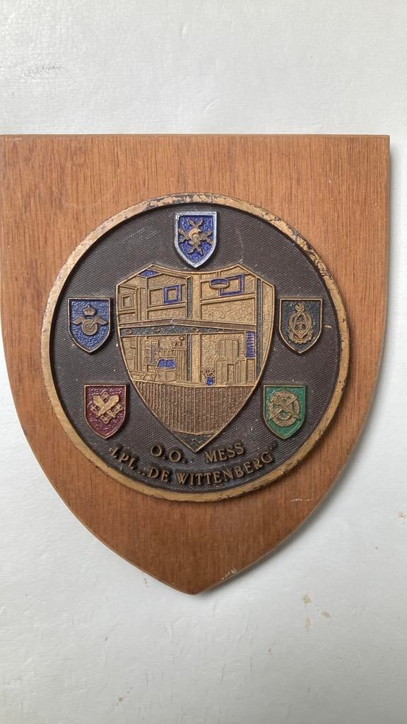 O.O.Mess LPL. De Wiittenberg, Ophalen of Verzenden, Landmacht, Nederland, Embleem of Badge