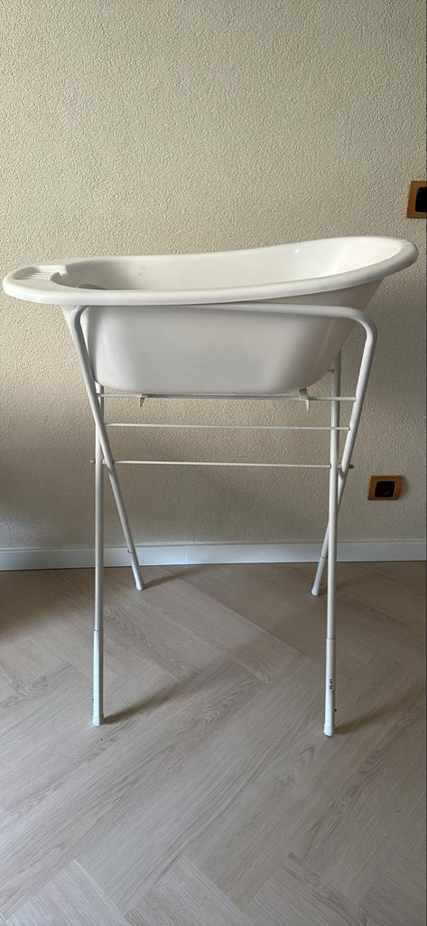 Babybadje met standaard, Overige merken, Gebruikt, Ophalen of Verzenden, Badje