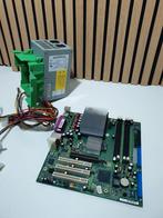 Fujitsu D1561-A21 GS2 Moederbord + Pentium 4 CPU  + Voeding, Gebruikt, ., Socket 478, Ophalen of Verzenden